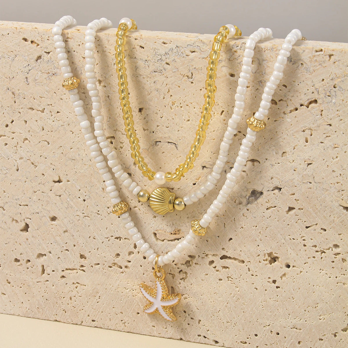 Océane – Collier "Ras-de-Cou Coquillage"