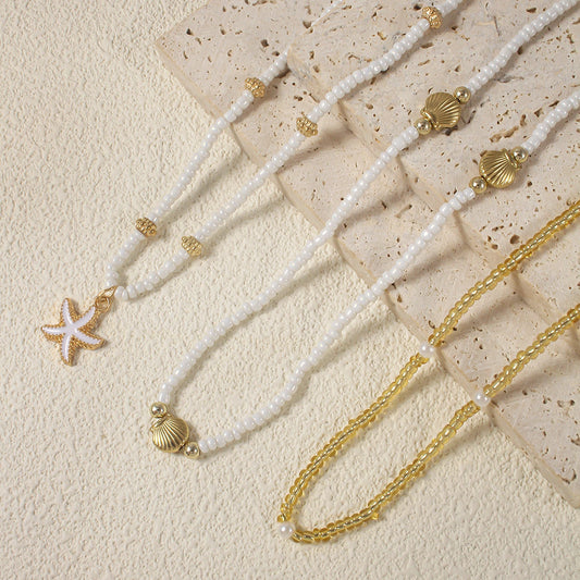 Océane – Collier "Ras-de-Cou Coquillage"