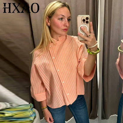 Garance – Chemise "Rayures Franches"