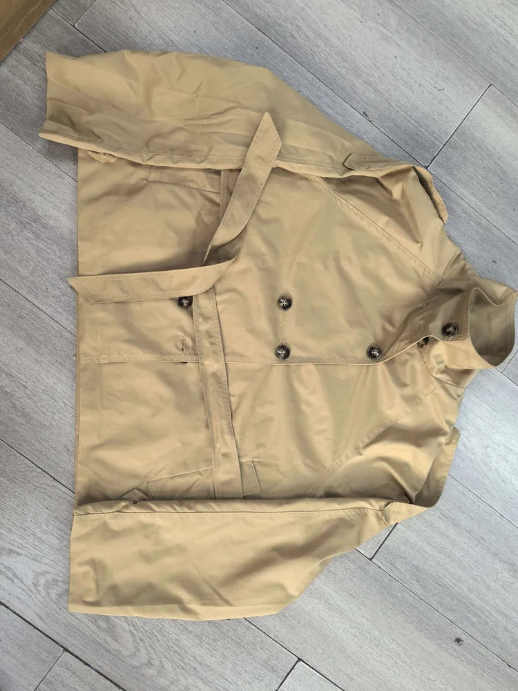 Adèle – Veste "Trench Caramel"