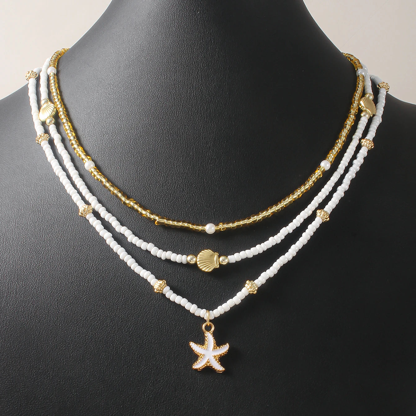 Océane – Collier "Ras-de-Cou Coquillage"