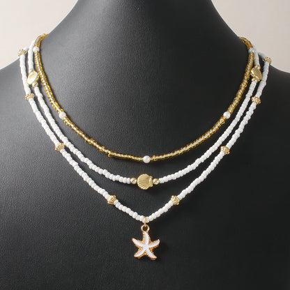 Océane – Collier "Ras-de-Cou Coquillage"