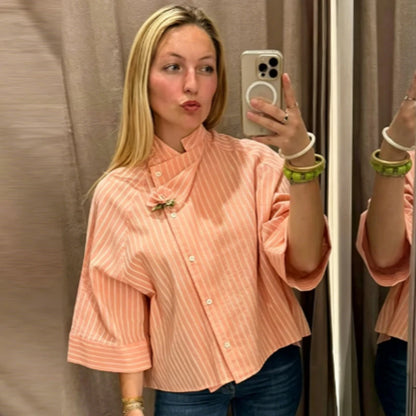 Garance – Chemise "Rayures Franches"