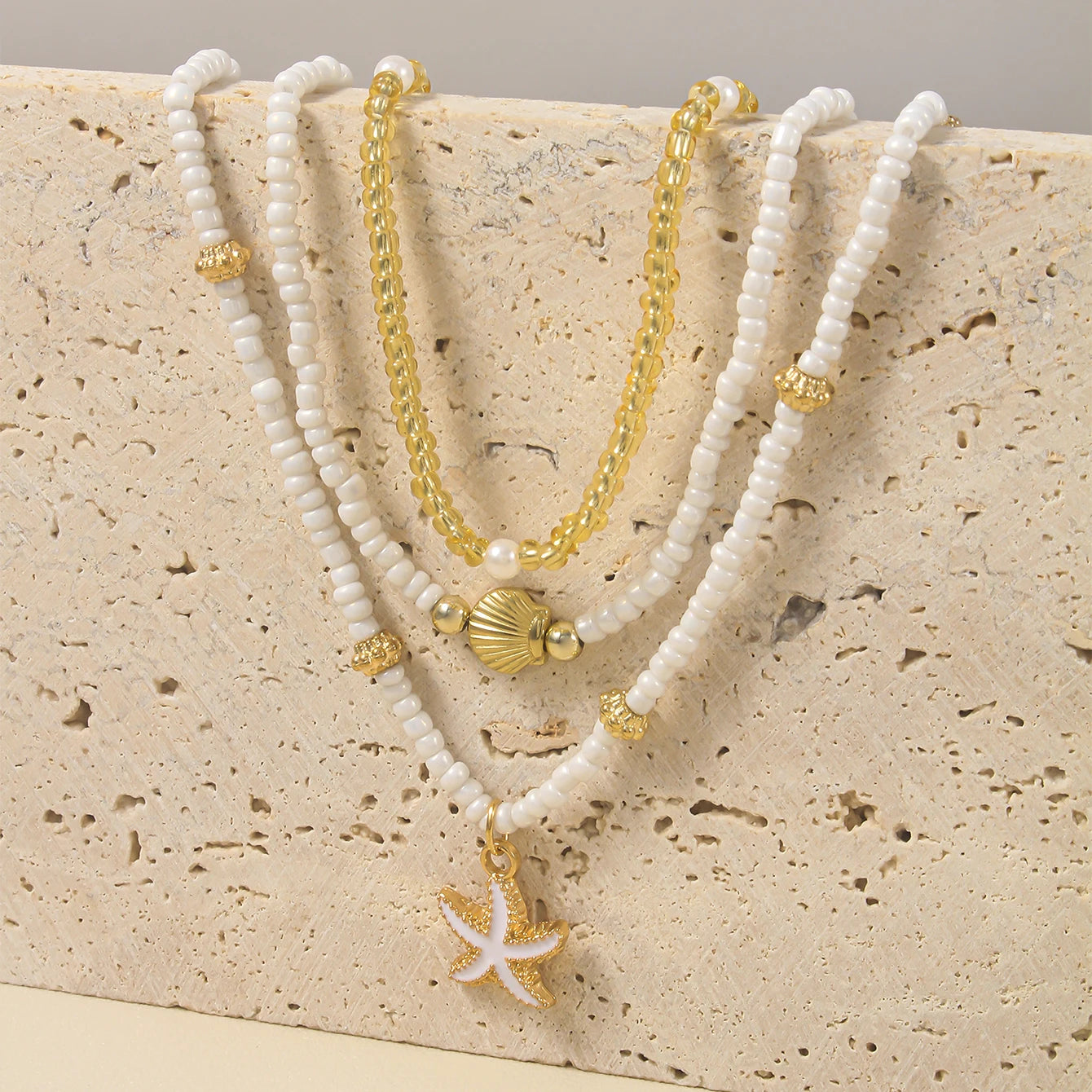 Océane – Collier "Ras-de-Cou Coquillage"