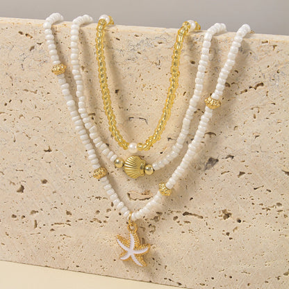 Océane – Collier "Ras-de-Cou Coquillage"