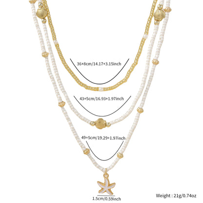 Océane – Collier "Ras-de-Cou Coquillage"