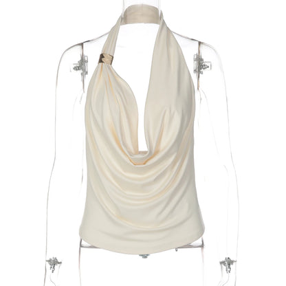 Ambre – Top "Halter Solaire"