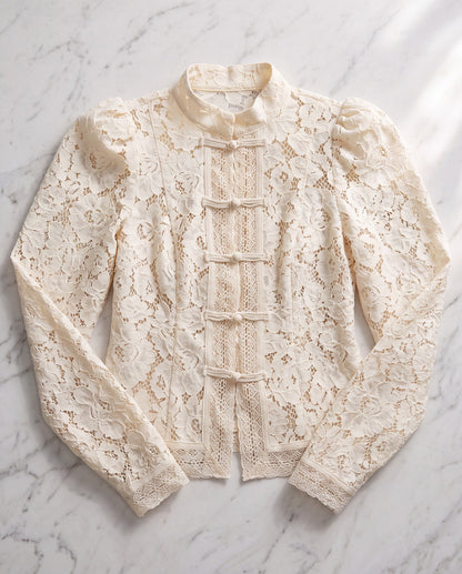 Constance – Chemisier "Dentelle Vintage"