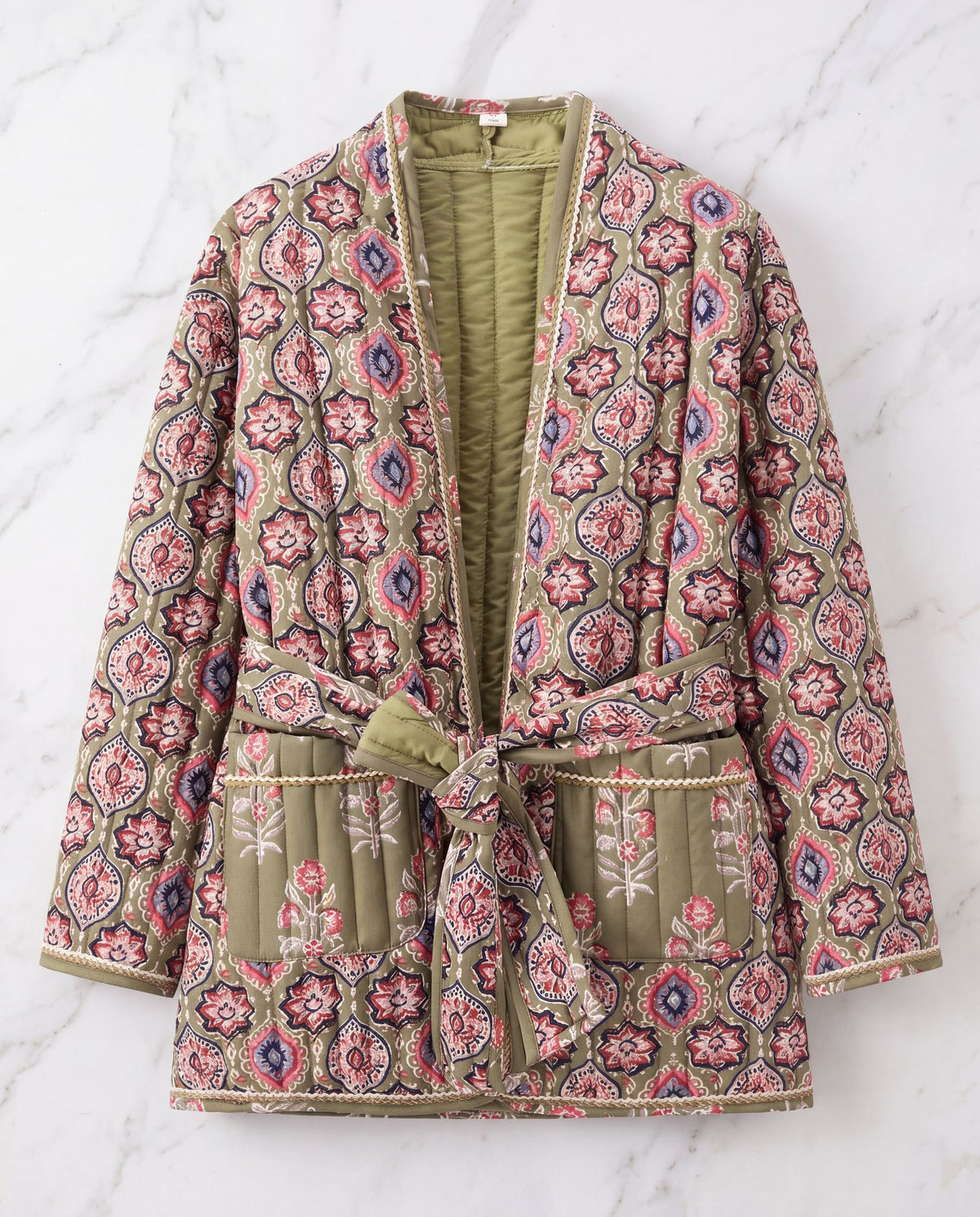 Rosalie – Manteau "Fleurs d’Hiver"